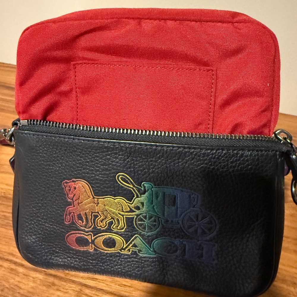Coach Nolita Rainbow Horse and Carriage Mini Bag - Picture 13 of 15